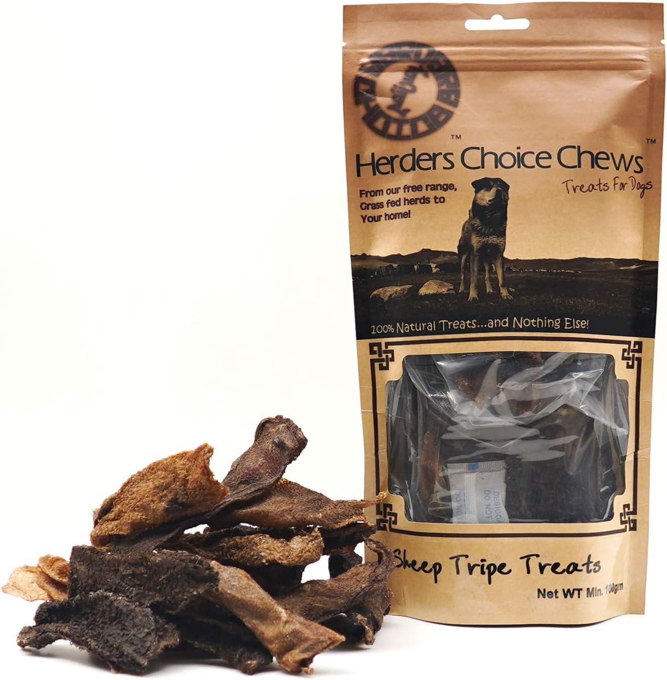 Green Sheep Tripe Chews