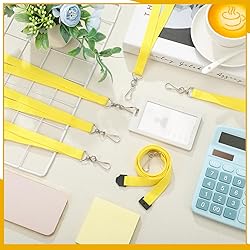 Patelai 60 Pcs Breakaway Lanyards with J Hook Bulk