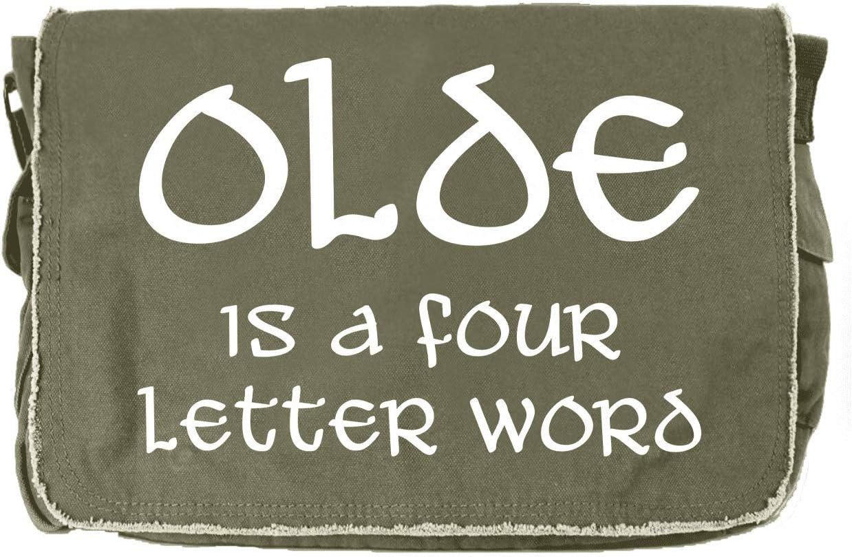 olde book messenger bag