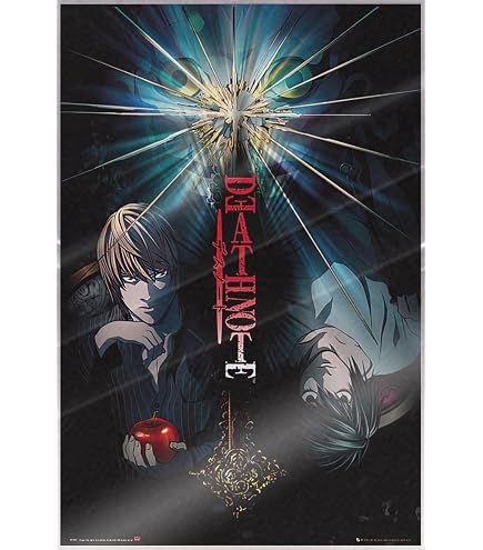 Amazon.com: Death Note - L Symbol Wall Poster, 34L x 22.4W