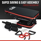 OZE SPORTS Adjustable Weight Bench 7 Position Incline Decline Foldable Home Gym view 2