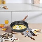 ZUOFENG 20CM Nonstick Frying Pan Granite Coating Induction Cookware view 7