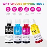 JoyPrinting 31 32XL Ink Bottle Set for HP Smart Tank Plus 5000 5101 7301 7550 view 6