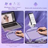 Ugee 6.5x4 Inch Drawing Tablet with Battery-Free Stylus 8192 Pressure view 6