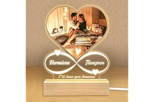 Spotify Plaque Personalized Photo Gifts for Boyfriend Girlfriend Women,Custom Picture Frames Acrylic Plaque for Friend Birthd