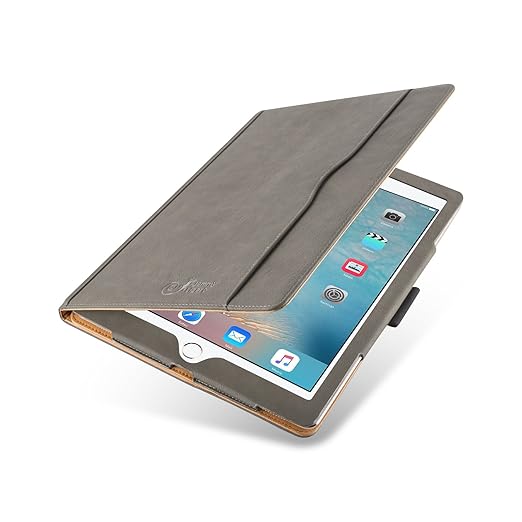 title=Flip Cover iPad PRO 12.9, JAMMYLIZARD Custodia Smart Case in Pelle per iPad PRO