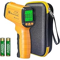 Infrared Thermometer Pyrometer -58℉ to 1796℉(-50~980°C), 30:1 Non Contact Digital Laser Thermometer Temperature Gun for Cooki