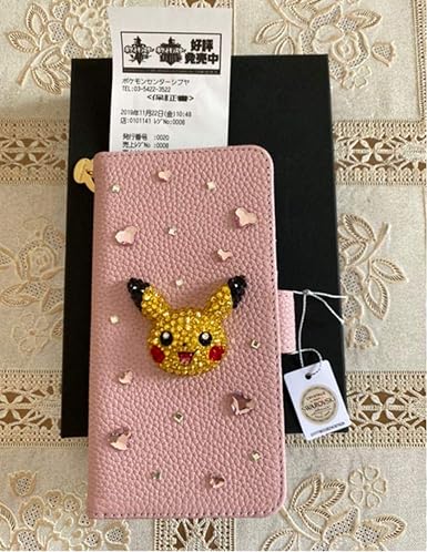 Amazon Co Jp マルチスマホカバー ポケモンセンターシブヤ限定 スワロフスキー ピンク Hobby