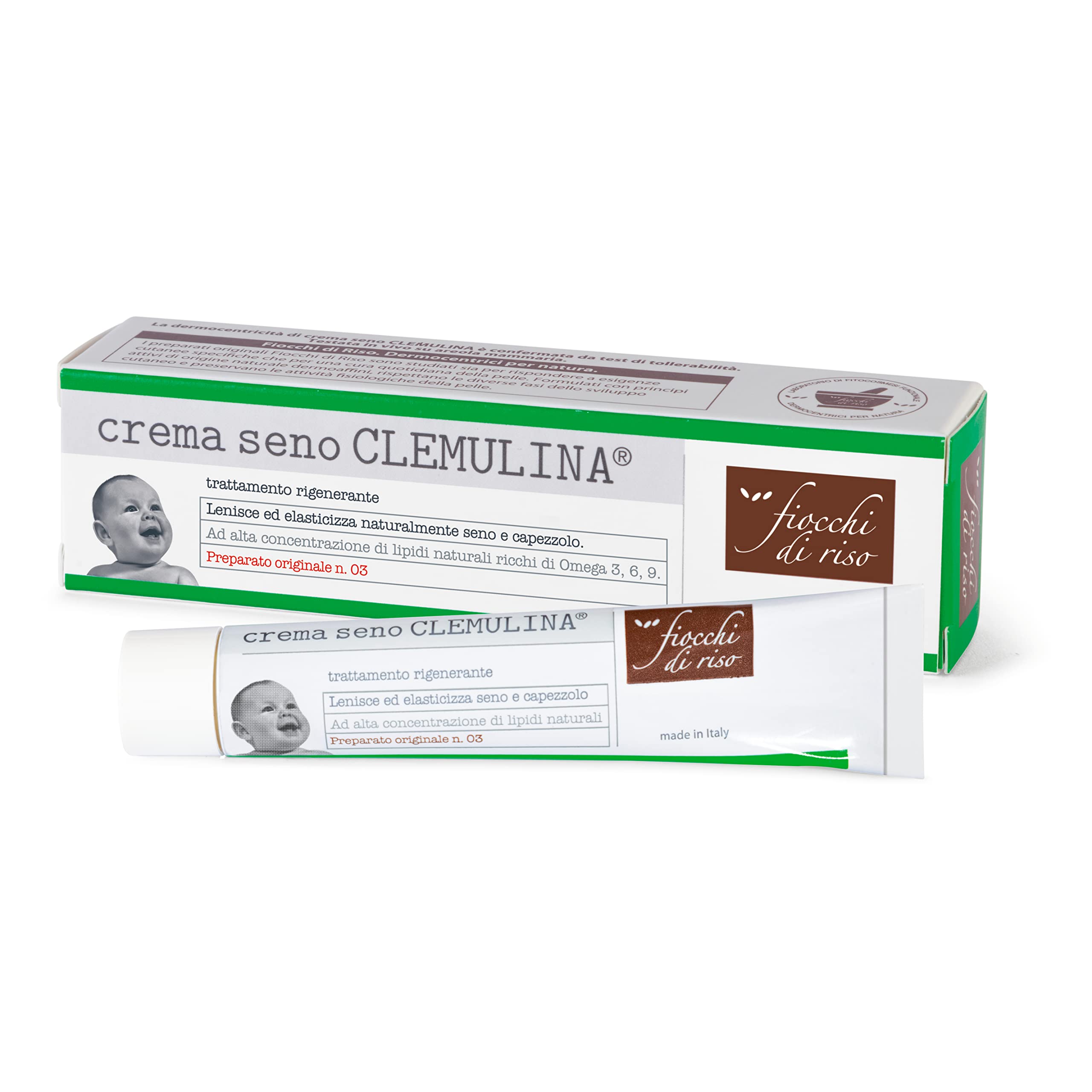 Fiocchi Di Riso Clemulina Crema Seno Trattamento Rigenerante 15 ml