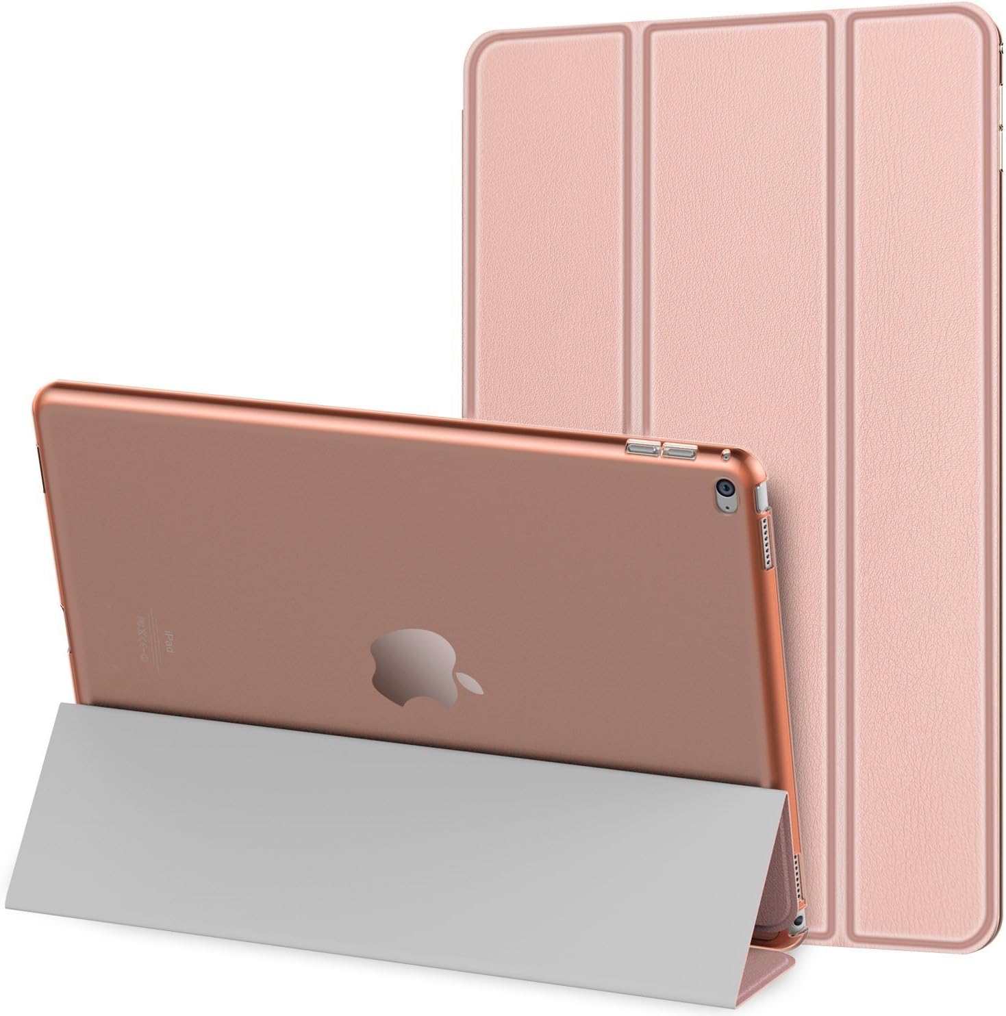 MoArmouz - Ipad Pro 12.9" Smart Stand Case with Auto Sleepwake Function Premium Smart Case Tablet Accessories Ipad Pro 12.9" Ipad Cases (Rose Gold)