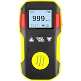 Carbon Monoxide CO Meter by Forensics | USA NIST Calibration | Dust &amp; Explosion Proof | USB Recharge | Sound, Light and Vibration Alarms | 0-1000 ppm |