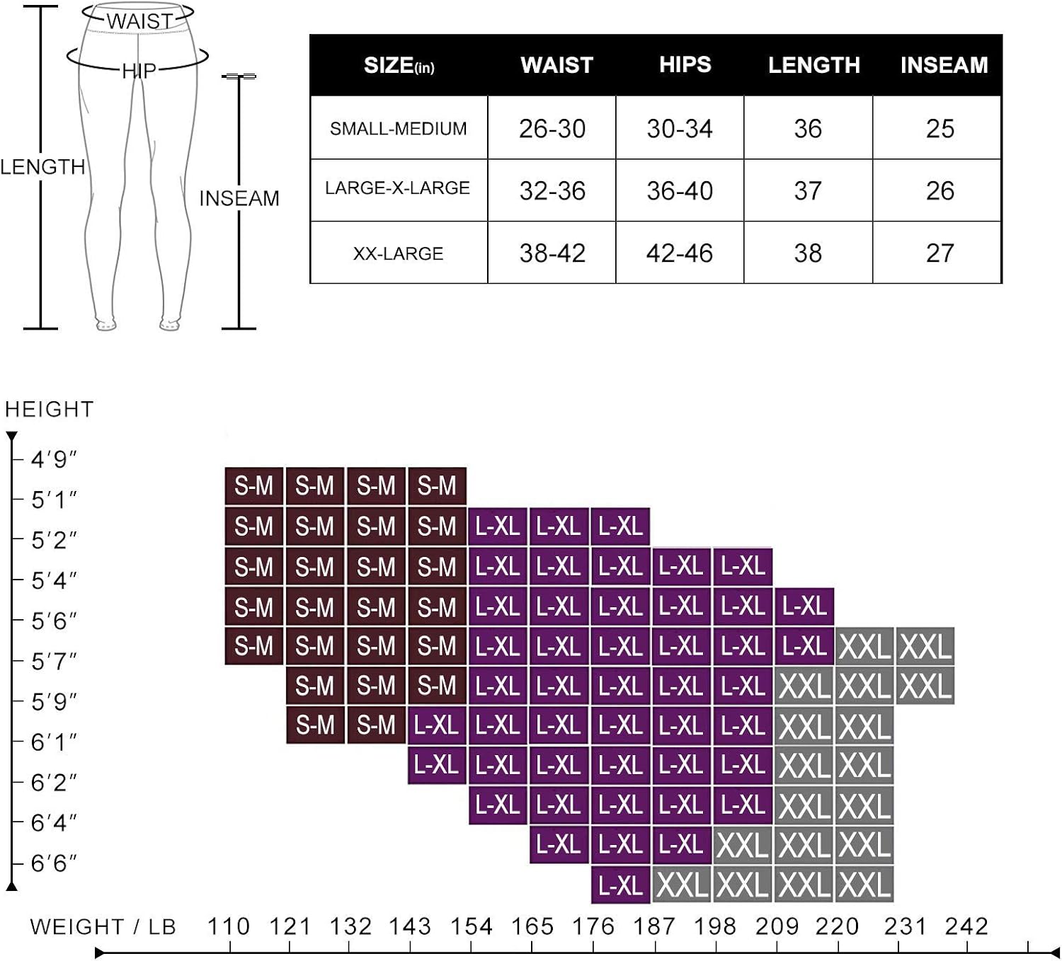 NexiEpoch Leggings for Women - High Waisted Soft Stretch Yoga Pants for Workout, Running - Reg & Plus Size: Clothing