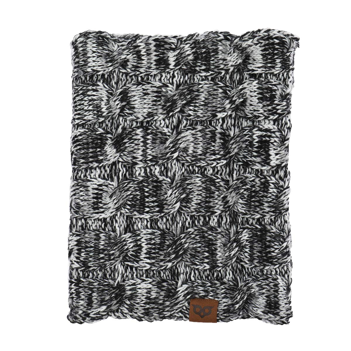 YOOWL Winter Long Circle Scarves Thick Ribbed Cable Knitted Infinity Warm Loop Scarves YOOWL Winter Long Circle Scarves Thick Ribbed Cable Knitted Infinity Warm Loop Scarves