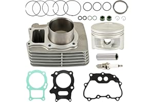 GXYWADY 68.5mm Cylinder Piston Gasket Top End Repair Kit Replacement for Honda Recon 250 2002-2022, Sportrax 250 2001-2008, TRX250X 2009-2022 12100-HN6-000