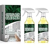 Yicengy 2 Bottle Oxalic Acid Cleaner, Powerful Stain Removal Spray for Bathroom, Oxalic Acid Cleaner Spray, Multipurpose Stain Remover Spray for Bathroom-100ml/3.38fl.oz