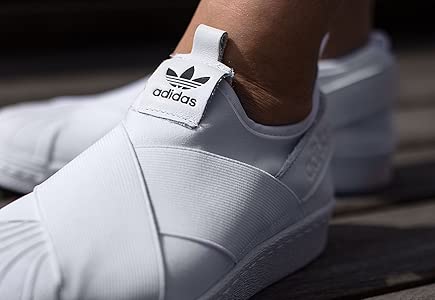 adidas superstar slip on mujer blanco