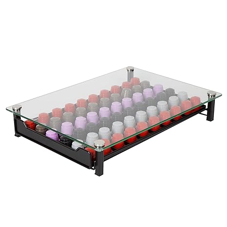 Insight Tempered Glass Nespresso Capsule Drawer Holder For Up To