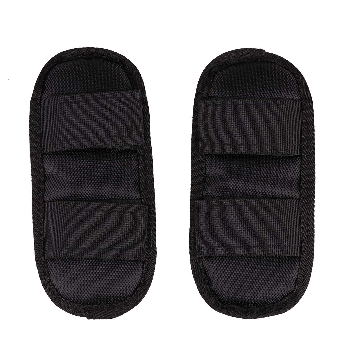 IEFIEL 1 Pair Pain Relief Shoulder Strap Pads Cushions Replacement for Bags Backpack Guitar Cases Black One Size