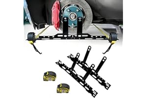 Yaiitan 2 Pack Heavy Duty Wheel Alignment Tool Plate with 2PCS 3m Measuring Tapes, Automotive Toe Alignment Tool Plates for C