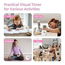 Ainowes 60-Minute Visual Timer with Night