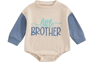 Sanqidu Toddler Sweatshirt Baby Boy Girls Big Brother Sister Little Sis Lil BRO Matching Outfit Long Sleeve T Shirt Tops Tees