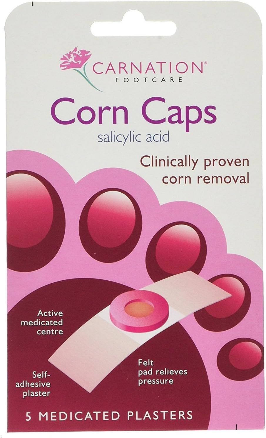 Carnation Corn Caps (5 in a pack) **3 PACK DEAL** Amazon.co.uk Health