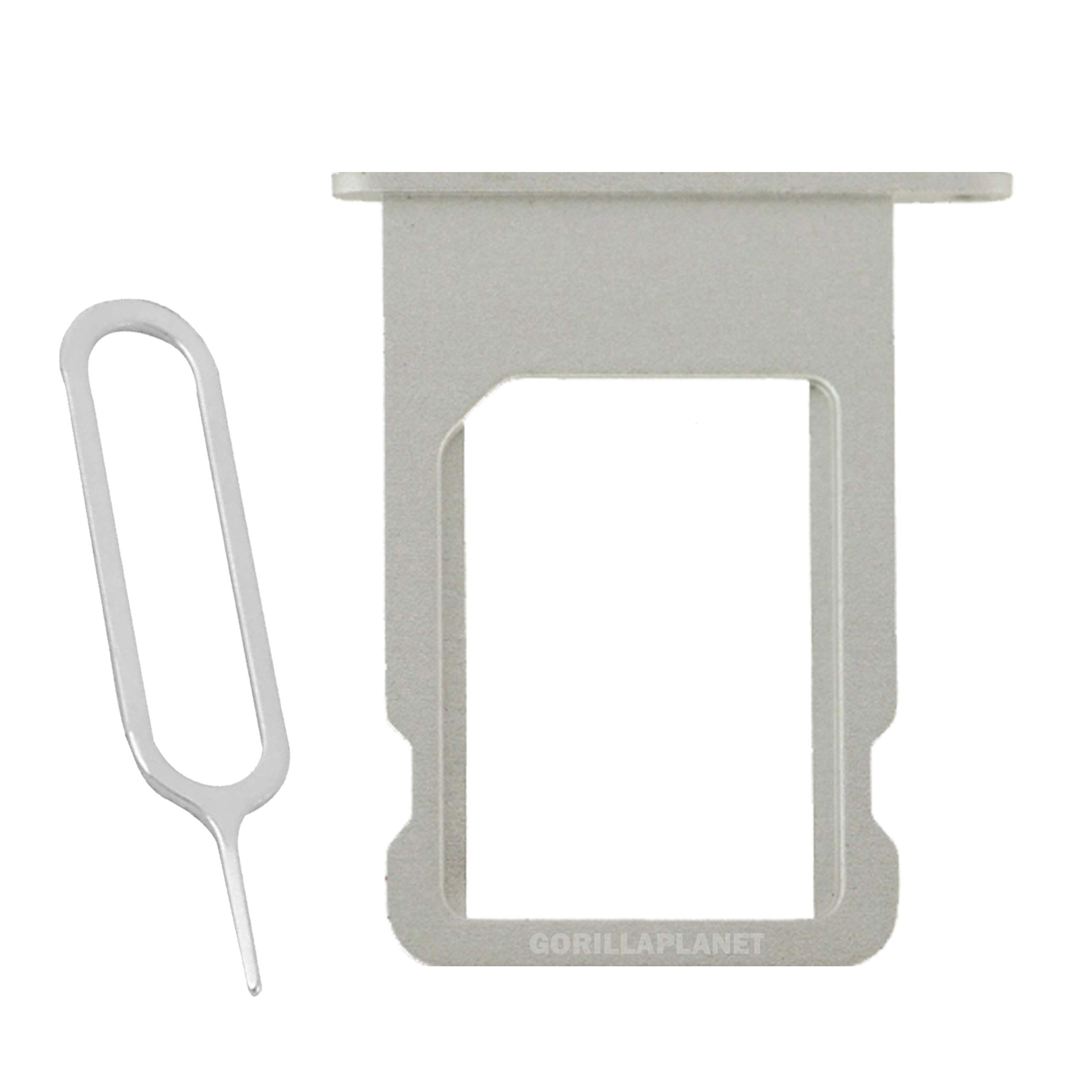 Sim Card Tray for iPhone 5 / 5S / SE Silver (2016 SE Model)
