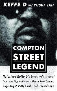 COMPTON STREET LEGEND: Notorious Keffe D’s Street-Level Accounts of Tupac and Biggie Murders, Death Row Origins, Suge Knight, Puffy Combs, and Crooked Cops