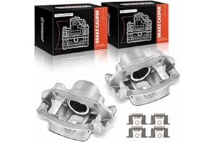 A-Premium Disc Brake Caliper Assembly with Bracket Compatible with Nissan Models - 720 1983-1986, D21 1986-1994, Multi 1986-1988, Pickup 1995-1997 - Front Driver and Passenger