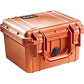 Pelican 1300 Case With Foam (Orange)