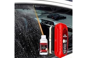 FULULUER 2025 Automotive Oil Film Cleaning Brush for Car Windows, Glass Cleaning Board, Uickly Remove Car Windshield Oil Film, Improve Clarity