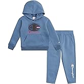 Champion Boys Hoodie and Jogger Set for Kids 2 Piece Athletic Sweatsuit Sets