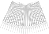 URAQT Birthday Candles 24 Pcs Metallic Holders 5.1in Cake Candles