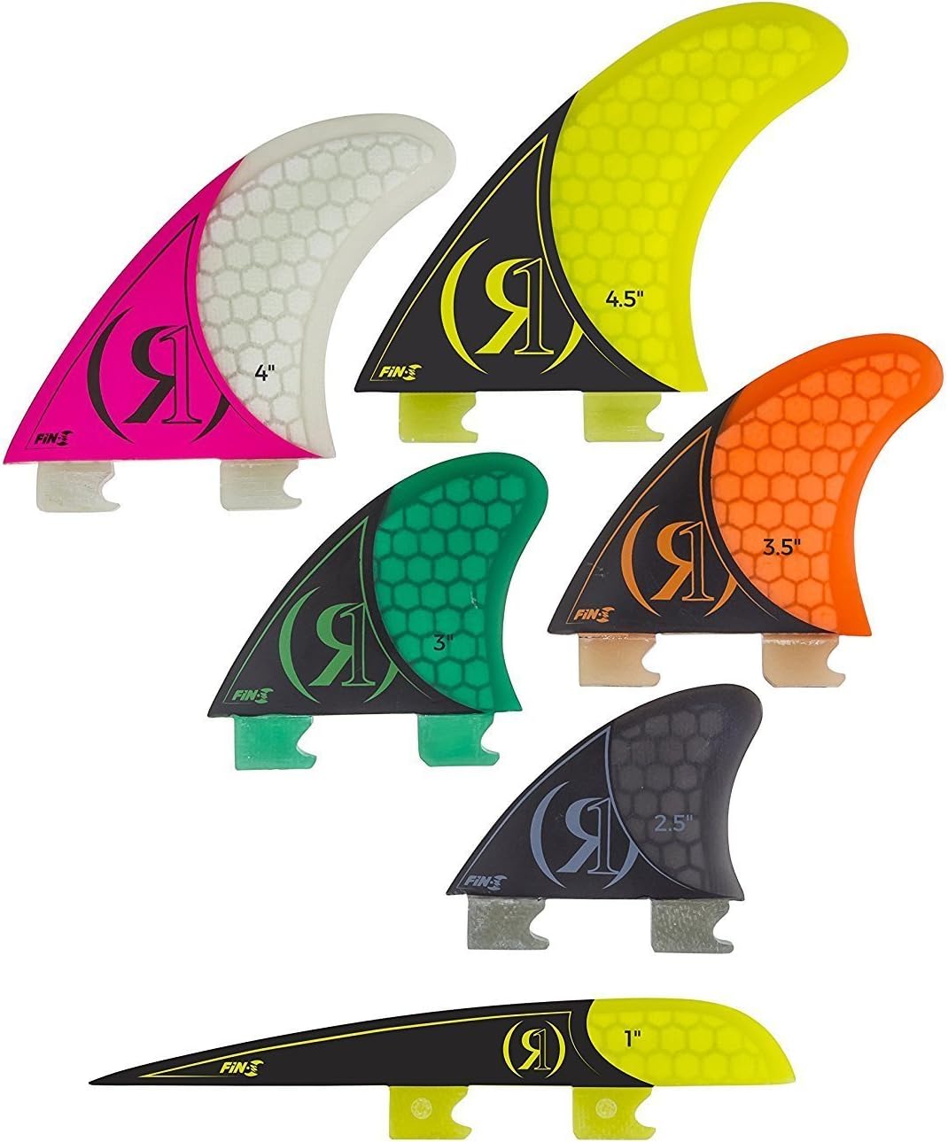 Ronix 1" FinS 2.0 ToolLess Fiberglass Center Surf