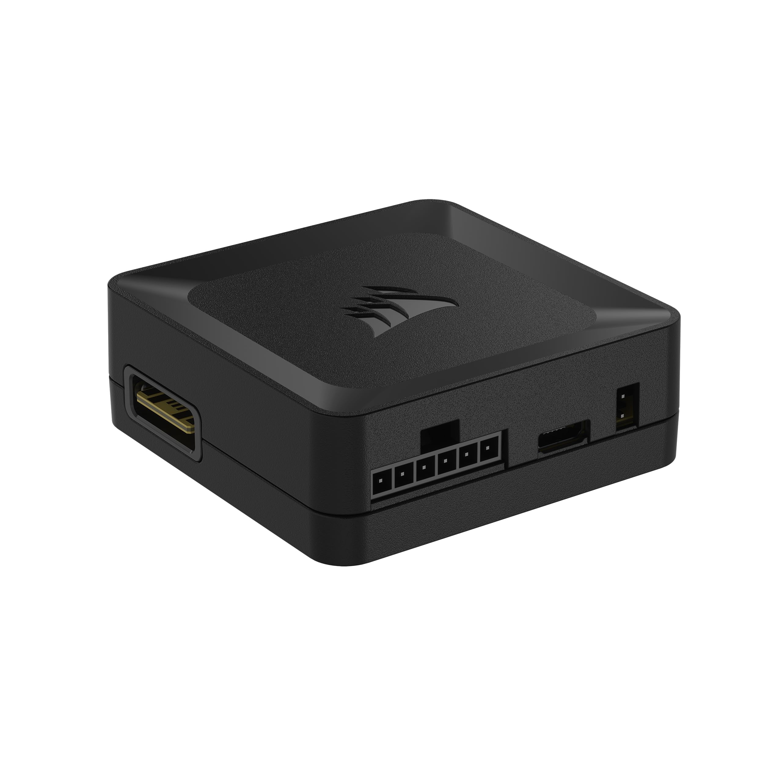 Corsair iCUE LINK System Hub - Connect Up to 14 iCUE LINK Devices - Reduce Cable Clutter – Innovative Single-Cable Design - Black