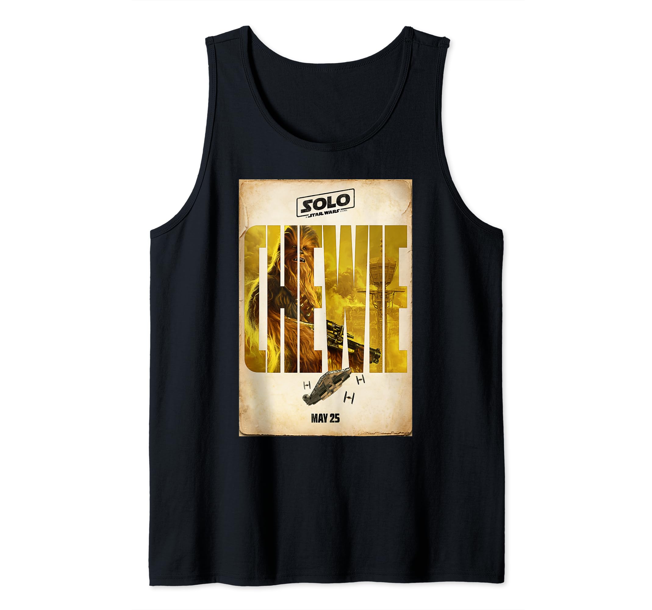 Star Wars Han Solo Movie Chewie Release Date Tank Top