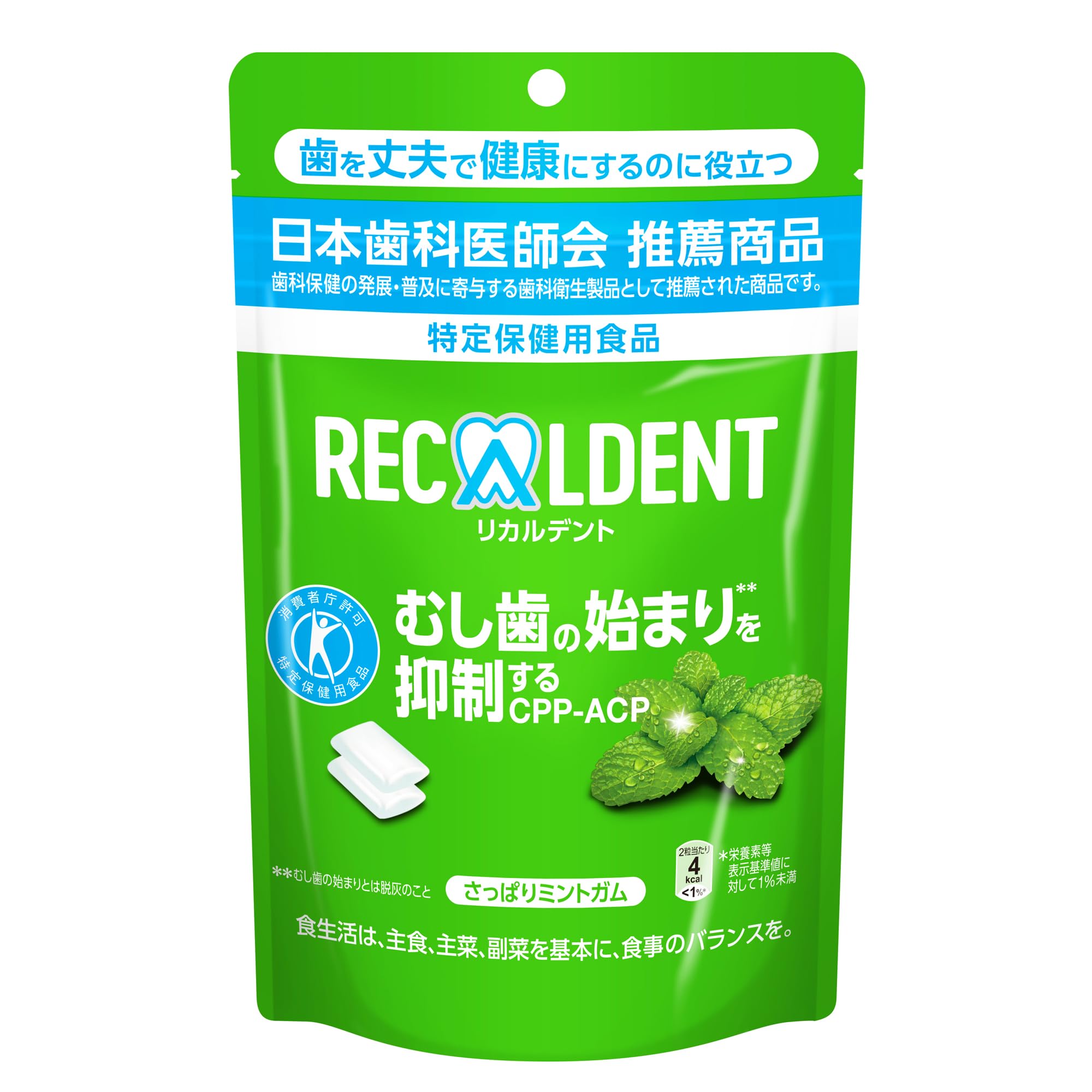 モンデリーズ リカルデント さっぱりミントガム 大容量の商品画像
