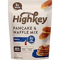 HighKey Snacks Keto Food Pancake, Waffle & Bread Mix - Gluten Free Low Carb Foods - Protein Breakfast Products - No…