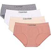 Calvin Klein Kids Girls' Seamless Hipster Underwear 4-pack