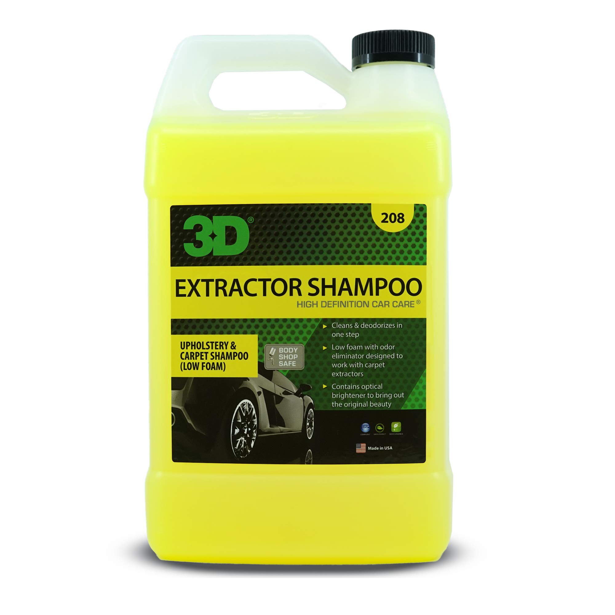 Extractor Shampoo 1 Gallon by 3D Auto Detailing Products Buy Online in United Arab Emirates at