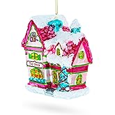 Whimsical Toy Shop Blown Glass Christmas Ornament