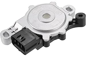VekAuto Transmission Range Sensor Neutral Safety Multifunction Switch Compatible for Kia Forte 2012-2018, Durable Metal Silver Tone