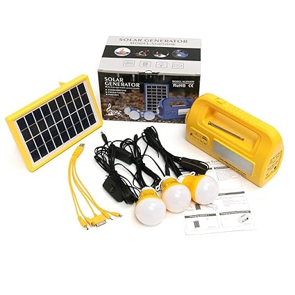 Amazoncom Gggarden 9v 3w Solar Panel Lighting Kit Solar