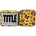 Title Mexican Style Hand Wrap 180" Leopard Print - Hand Wraps for Boxing Gloves, Boxing Hand Wraps, Boxing Wraps for Men, Kickboxing, MMA, Taekwondo Equipment, Boxing Equipment, Wrist Wraps