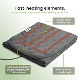 VonShef Electric Plate Warmer 12 Dinner Plate Heater 73°C Folding Compact Grey view 5