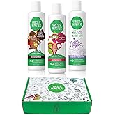 Fresh Monster Kids and Baby Bath Gift Set: Coloring Box, Natural Shampoo & Conditioner, Body Wash, and Bubble Bath (8.5 oz Each)