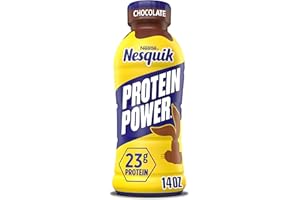 Nesquik Protein Power Chocolate Protein Milk Drink, Ready to Drink