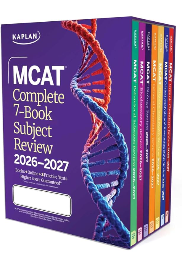 MCAT Complete 7-Book Subject Review 2024-2025, Set Includes Books