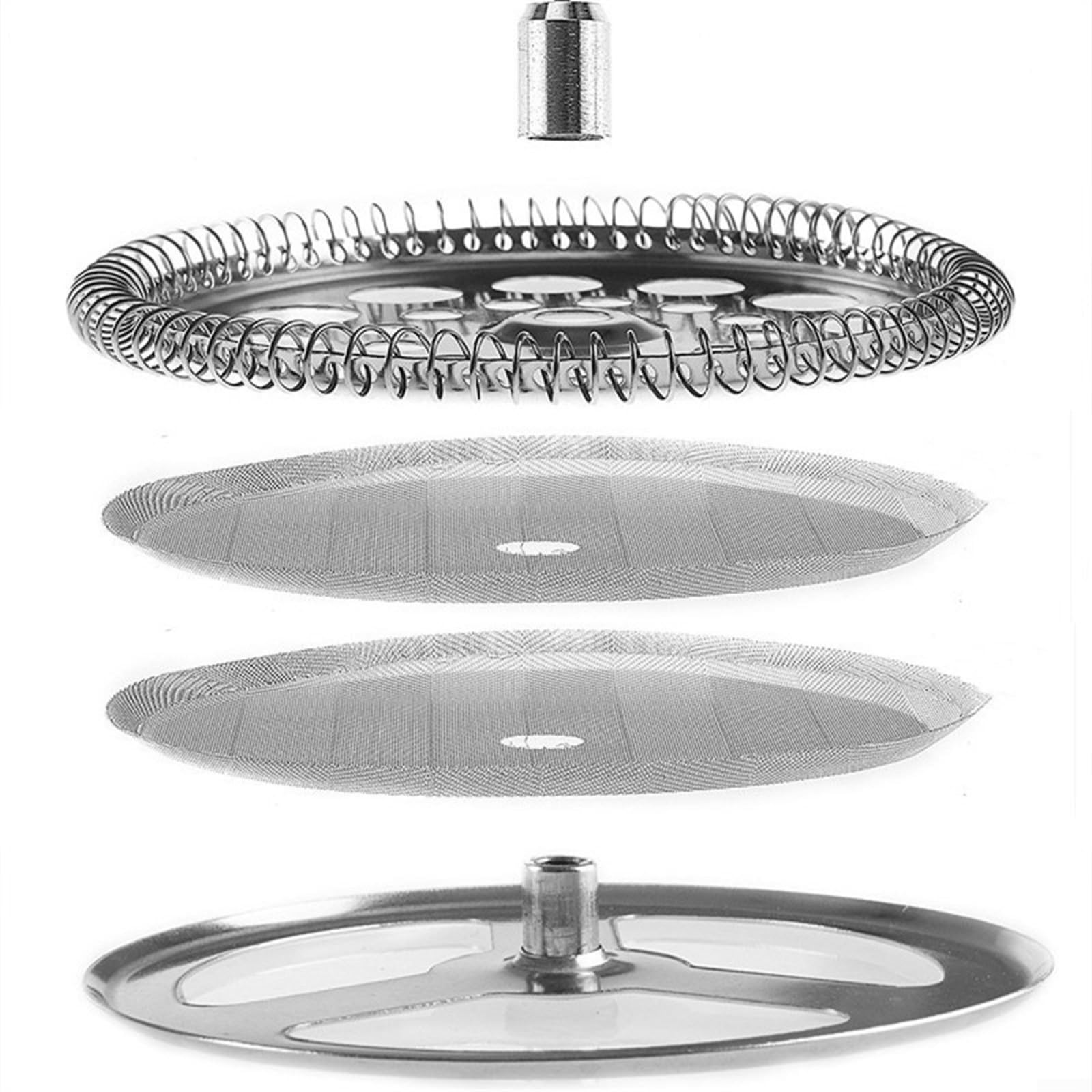 for French Press Replacement Kit, Stainless Steel Cafetiere Filter Mesh for for French Press (1000ML)