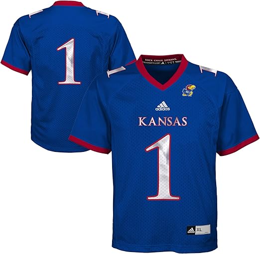 adidas NCAA Kansas Jayhawks 1 Youth Boys Fashion